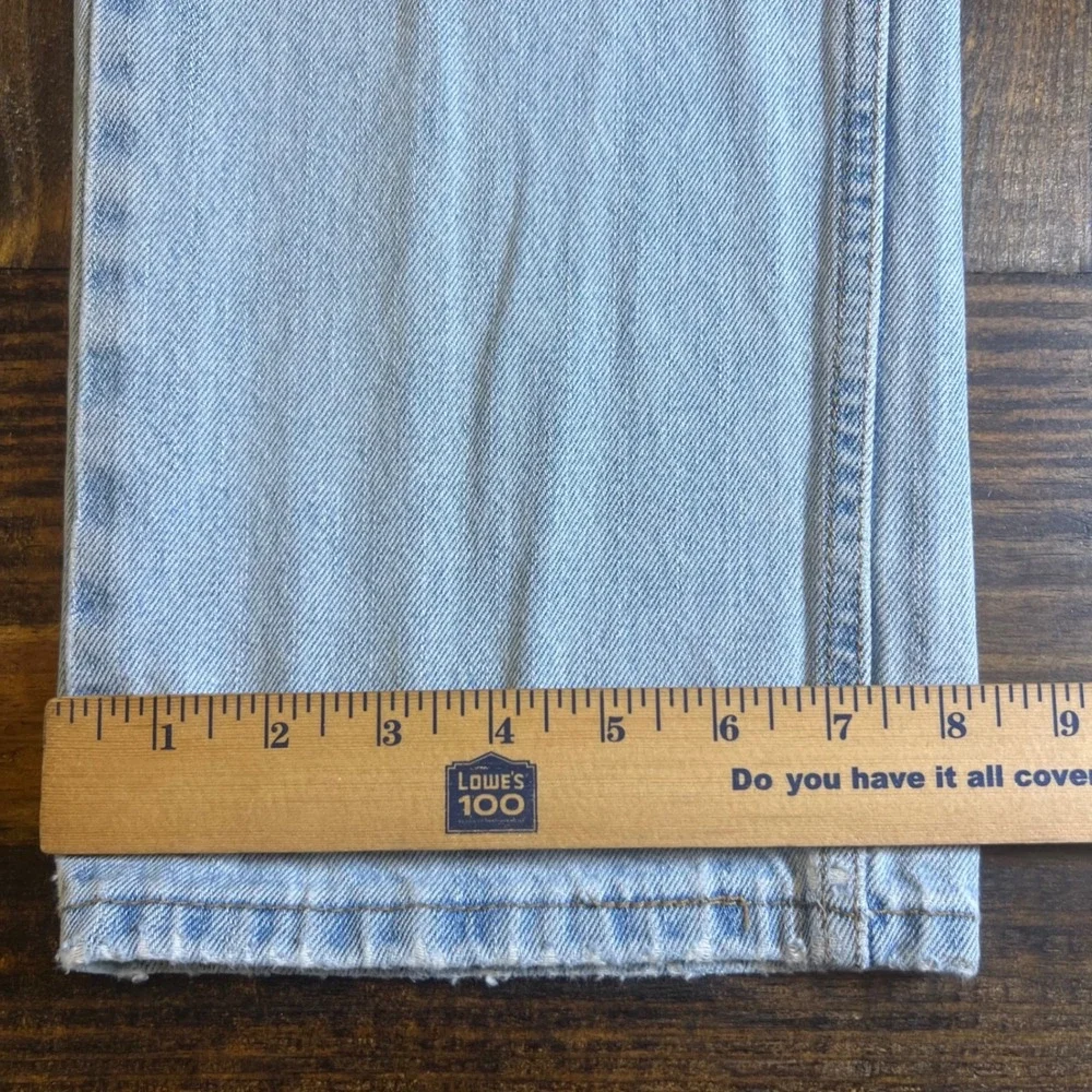 Signature by Levi‎ Strauss & Co Mens Regular Fit Light Wash Jeans 36x34 Cotton